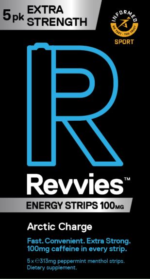 Revvies Extra Strength Arctic Charge 100mg (1 x 5Pk)